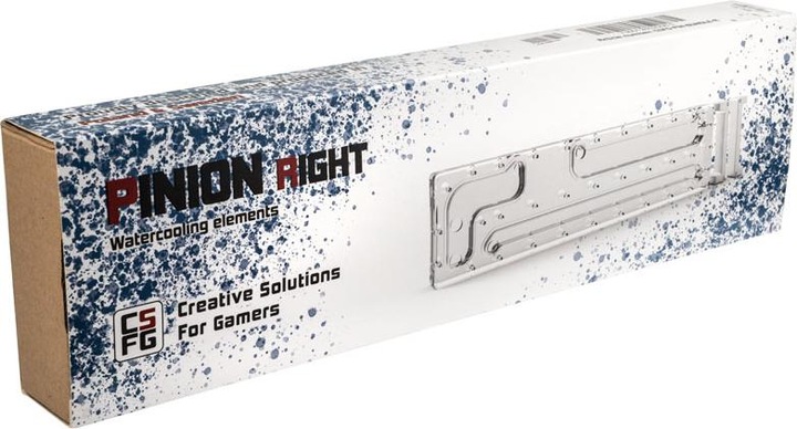Image du produit Creative Solutions For Gamers CSFG Pinion R Distro Plate - Acrylique