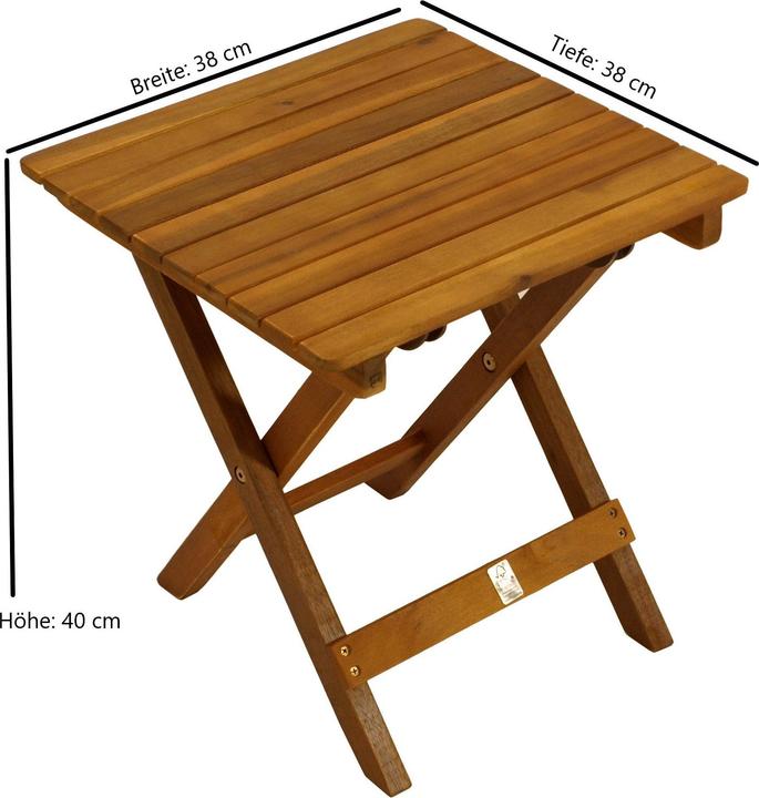 Image du produit Degamo Table d'appoint pliante MARA