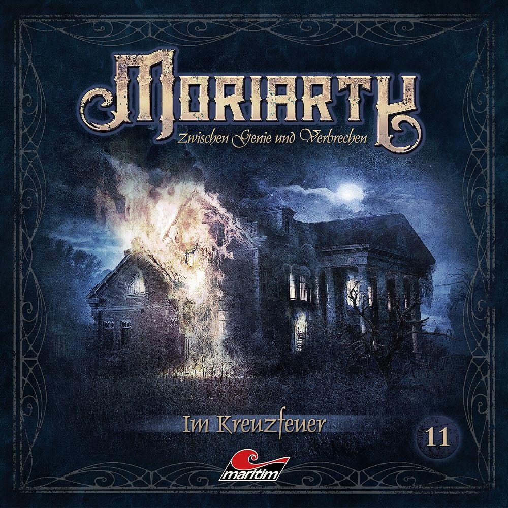 Moriarty 11 - Im Kreuzfeuer, Hörbücher von Moriarty - Zwischen Genie Und Verbrechen