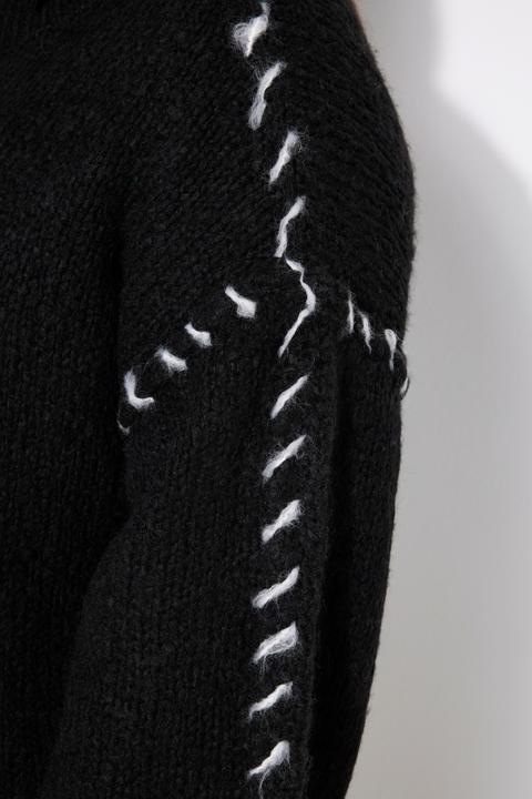 Produktbild Studio Untold Pullover, oversized, Colornähte, Langarm (46, 48)