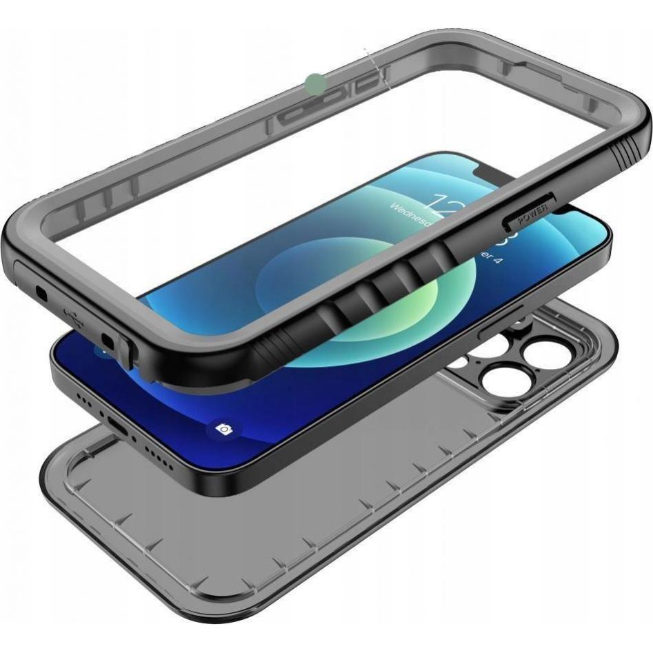 Thumbnail - Tech-Protect ShellBox Waterproof IP68 Case with MagSafe for iPhone 15 Plus - Black (Apple iPhone 15 Plus), Smartphone Hü...