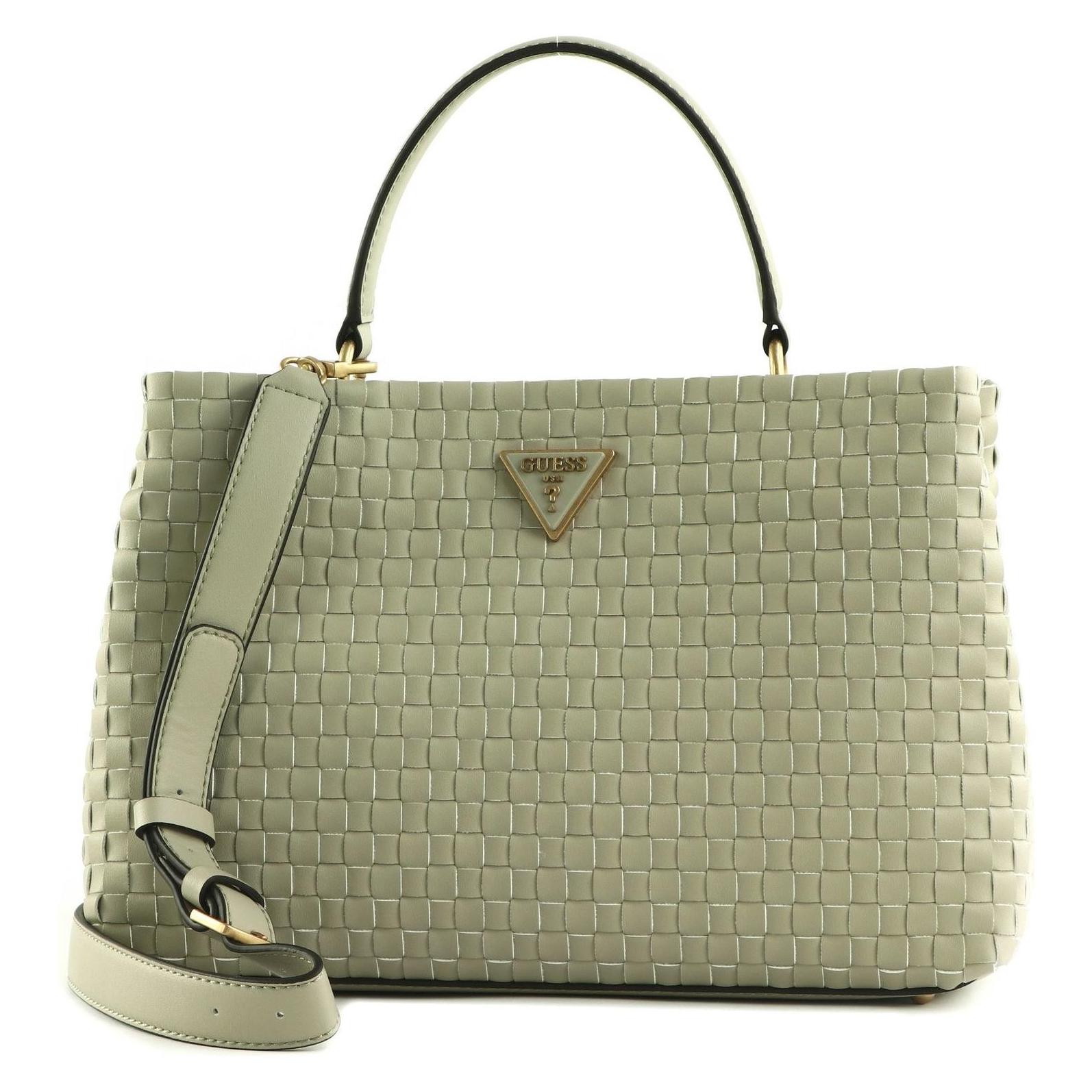 Guess, Damen, Handtasche, Lisbet Woven Handbag, Braun