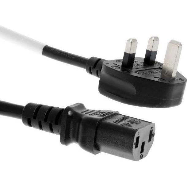 Premiumcord Nero Cavo Napájecí 230V, Zahnutá Zástrčka Pro Velkou Británii, 2M (2 M), Cavo Di Alimentazione,