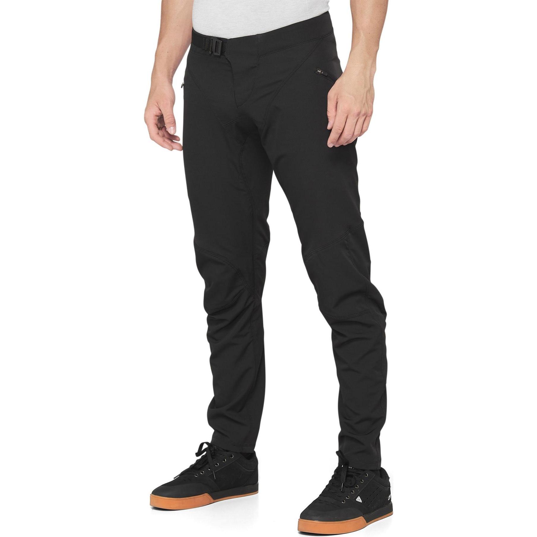 100%, Herren, Velohosen, Airmatic Pants (W38), Schwarz, W38