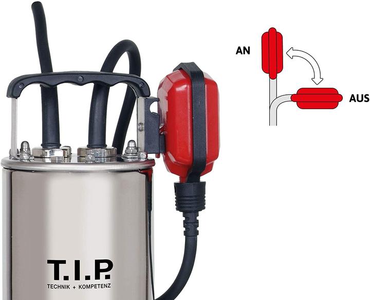 Actual product image T.I.P. Submersible pressure pump 30136 6000 l/ (Clear water pump)