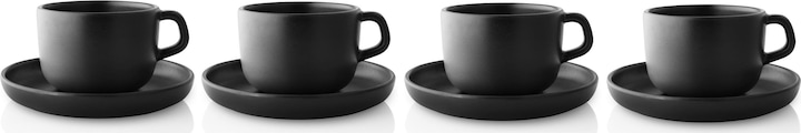 Eva Solo Cup with saucer (200 ml, 4 x)