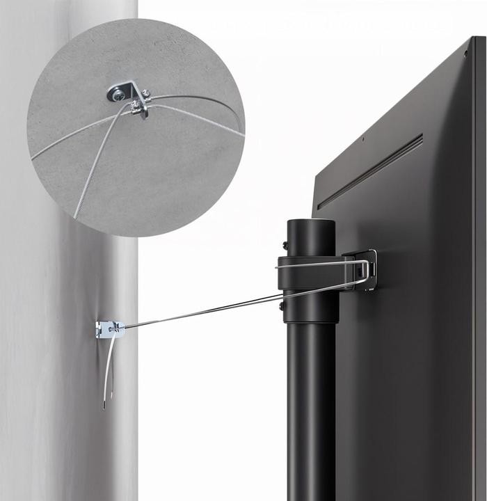 Actual product image Maclean Bodenhalterung für TV 32-70 max. VESA 400x400 max. 40kg MC-494 (Toshiba, Sony, LG, Samsung, Panasonic, JVC, 70", 40 kg)