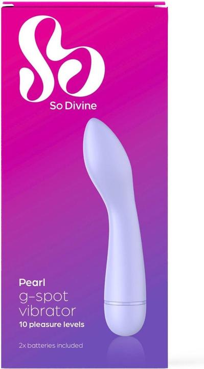 Productafbeelding NoName SO DIVINE Pearl Mini G-Spot Vibrator wibrator punktu G Violet