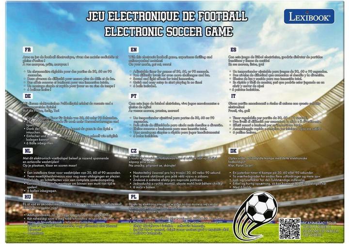 Image du produit Lexibook - Electronic 2 players Soccer Game (JG945)