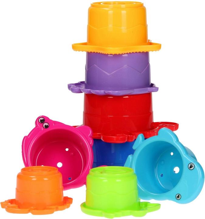 Productafbeelding Stapelbekers Dieren, 8st.