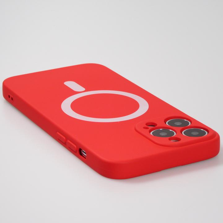 Produktbild PhoneLook Hülle Soft-Shell silikon cover mit MagSafe und Kameraschutz (Apple iPhone 15 Pro)