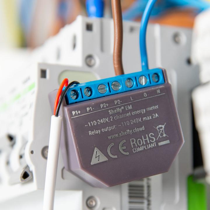 Produktbild Shelly EM WiFi-Energy Meter (Analogaktor)