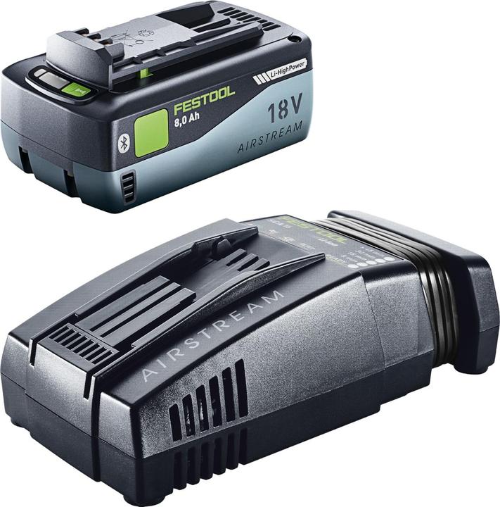 Image du produit Festool 18V 1x8,0/SCA16 Kit énergie 1x batterie 18 V 8,0 Ah ( 577323 ) + chargeur ( 576953 ) (18 V)