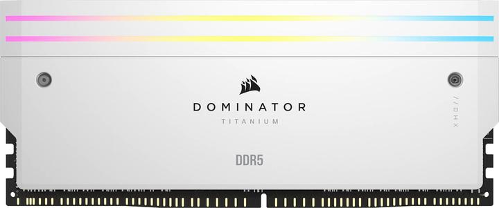 Produktbild Corsair DOMINATOR Titanium Light Enhancement Kit, 2-up config, Functional LEDs, White Heatsink, no DRAM ICs (RGB)
