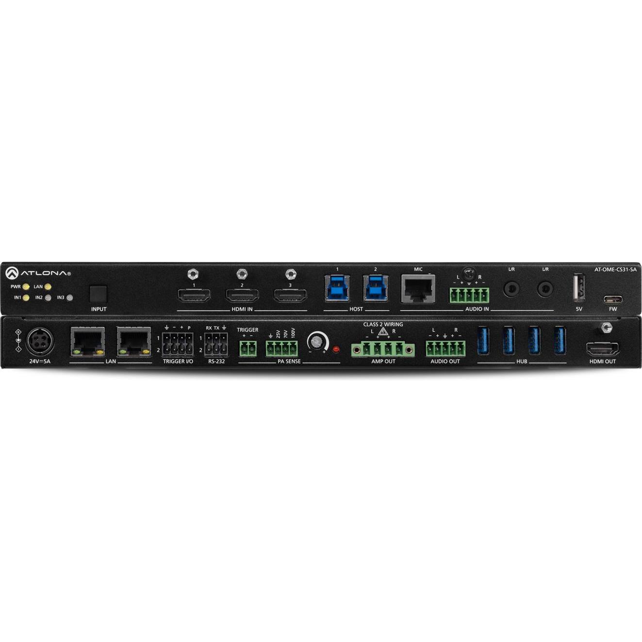 Atlona AT-OME-CS31-SA - Three-Input, Switch Box