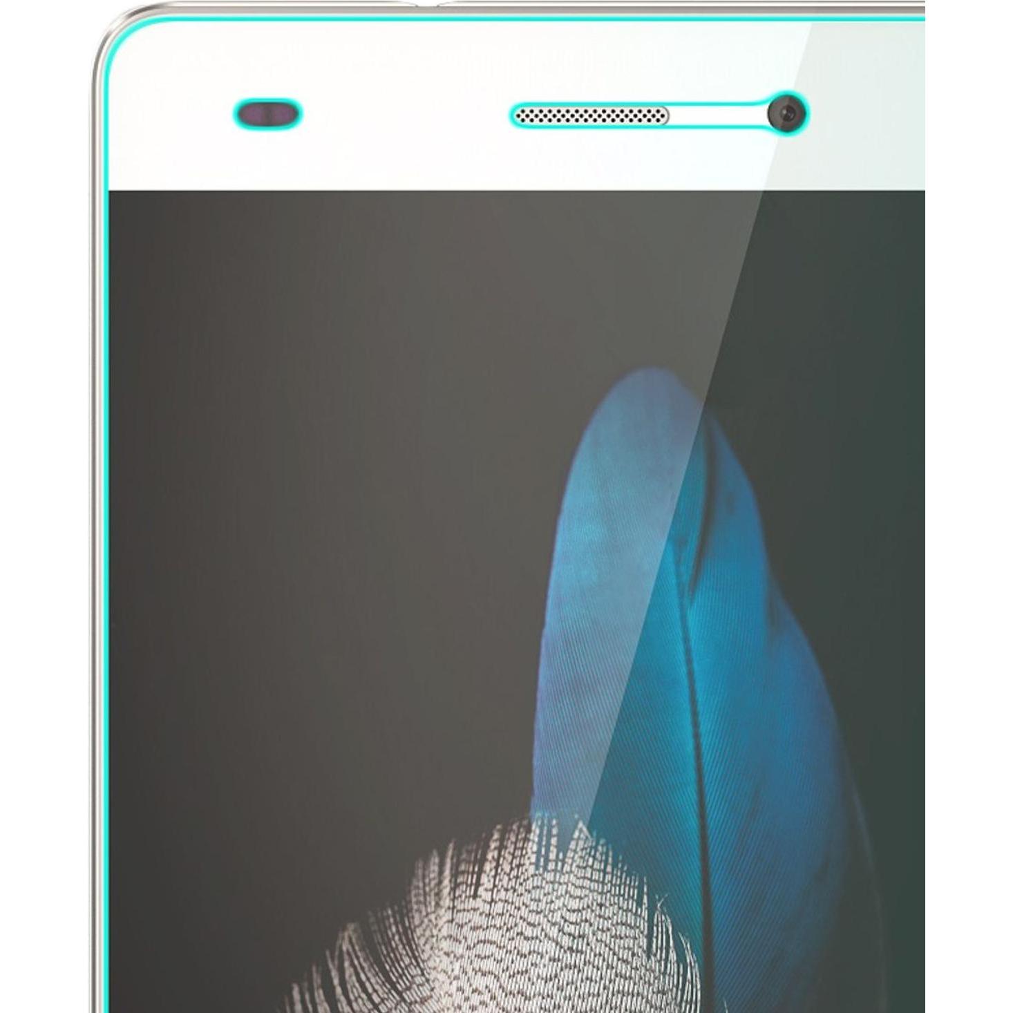Nalia Schutzglas (1 Stück, Huawei P8 Lite), Smartphone Schutzfolie, Transparent