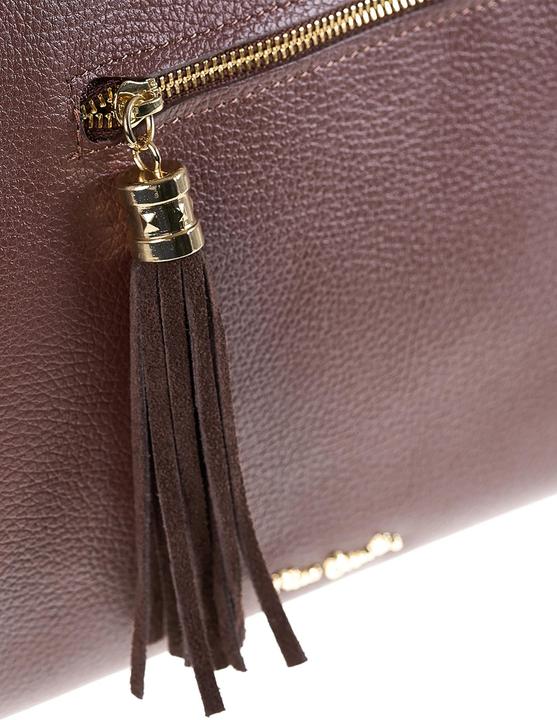 Actual product image Pierre Cardin Damenhandtasche Made In Italy - Modell Erisia Plus - 100% Leder - 48.0 X 30.0 X 16.0 Cm