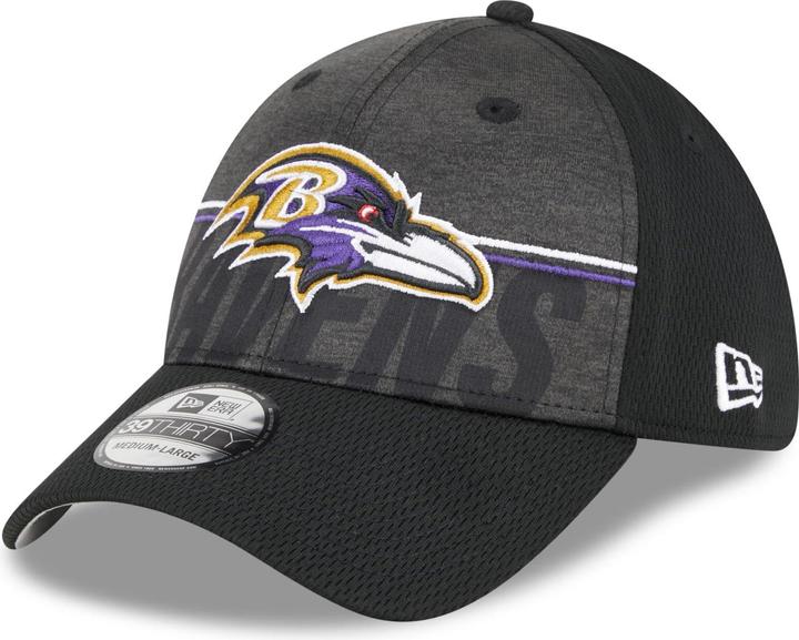 Produktbild New Era 39Thirty Cap - TRAINING 2023 Baltimore Ravens - L/XL (XL)