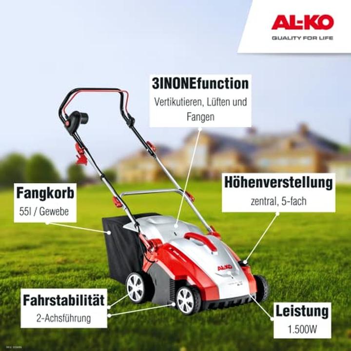 Actual product image AL-KO Elektro-Vertikutierer Combi Care 36 E Comfort