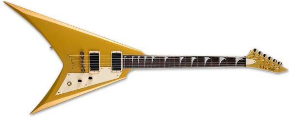 Produktbild ESP LTD KH-V MGO Kirk Hammett Signature E-Gitarre (E-Gitarre, Ahorn, Aluminium, Korina, Macassar)