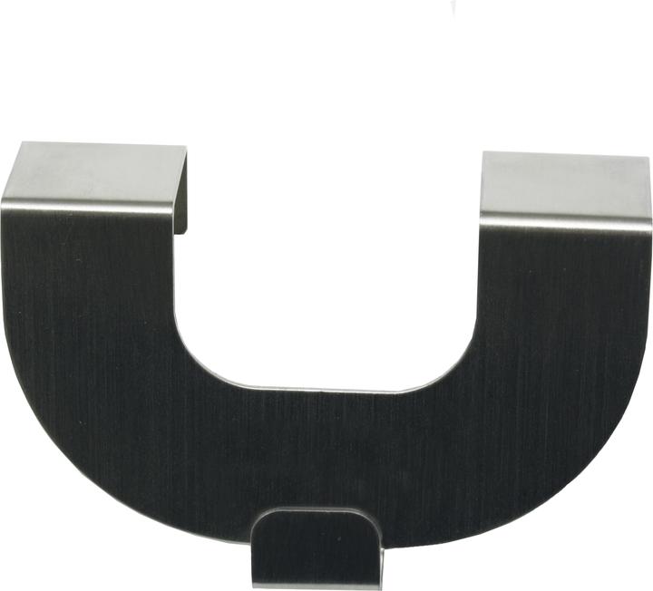 Image du produit Gardinia Crochets aspect inox, lot de 2