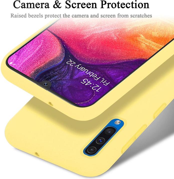 Produktbild Cadorabo TPU Liquid Silicone Case Cover (Samsung Galaxy A50s, TCL A30)