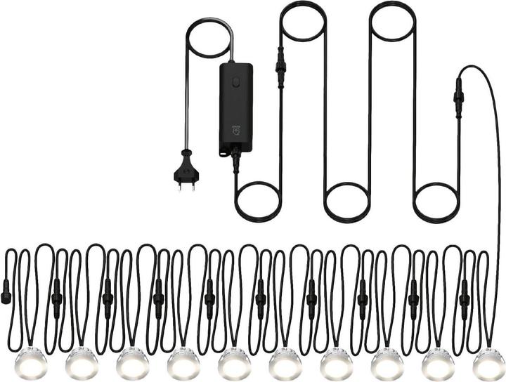 Actual product image Deltaco Patio lighting set (50 lm, IP54)