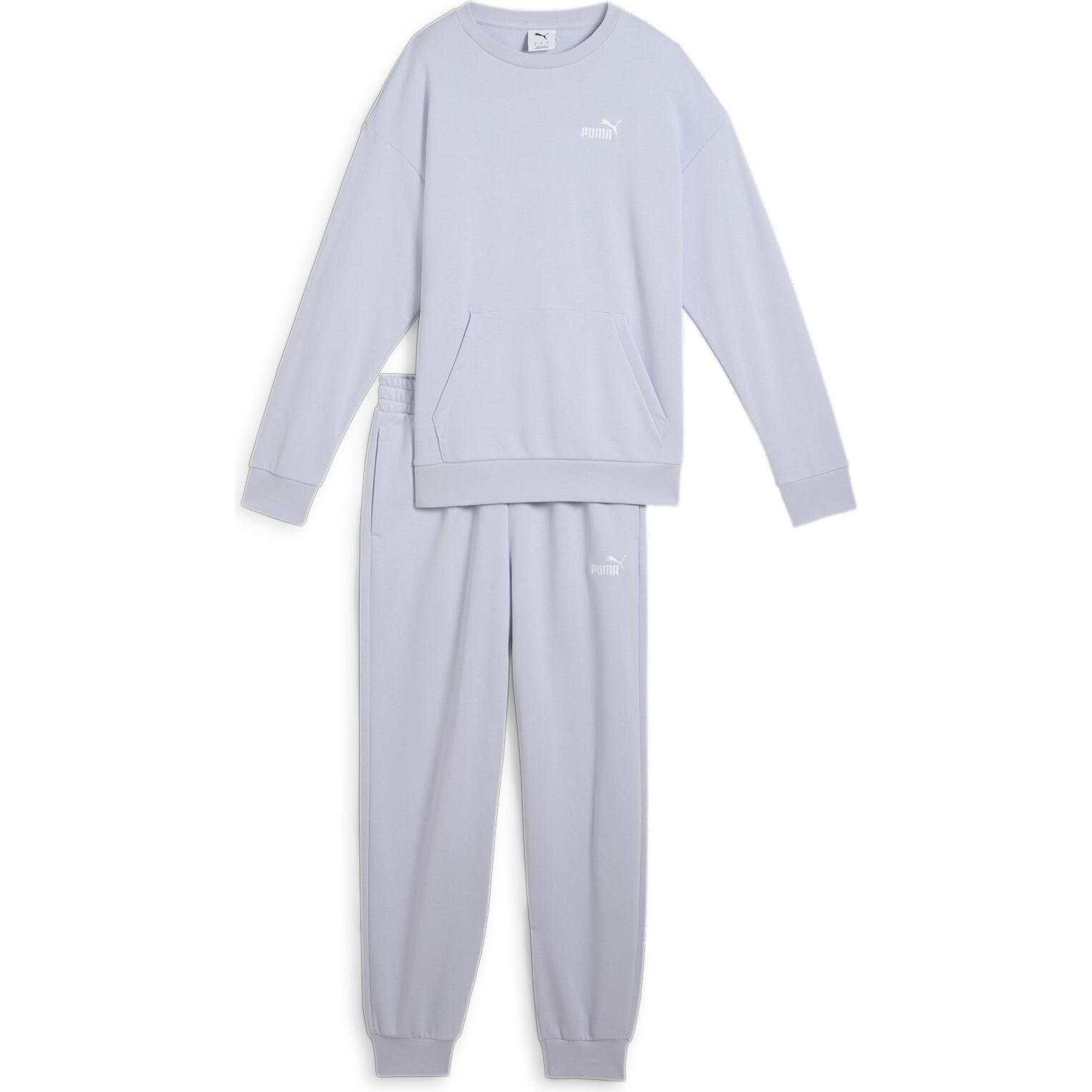 Puma, Damen, Laufjacke, Sweat Suit Relaxed TR cl (S), Blau, S