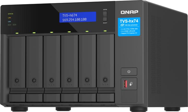 Actual product image QNAP TVS-H674T-I5-32G (0 TB)