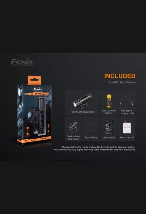 Immagine prodotto Fenix BC26R (1600 lm)