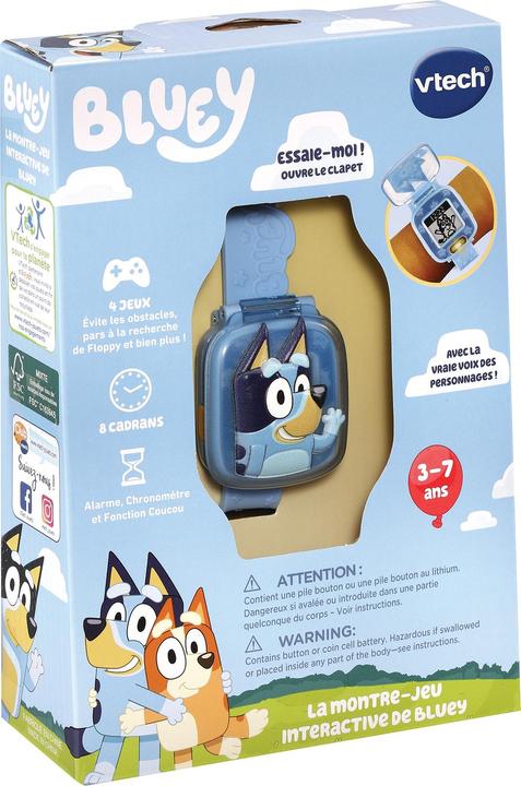 Immagine prodotto VTech Bluey- La Montre-Jeu Interactive (Francese, 3 - 6 anni)