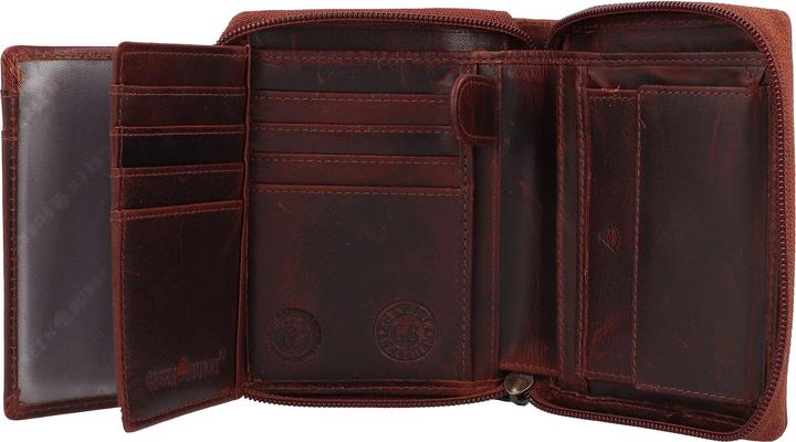 Produktbild Greenburry Rugged Geldbörse RFID Schutz Leder 10 cm