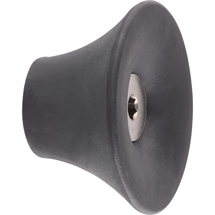 Actual product image Wagner System design yourself coat hook TULIP GH 0302 with 1 hook black, 1 pc.