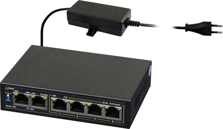 Produktbild Pulsar Switch POE 4+2 S64 (6 Ports)
