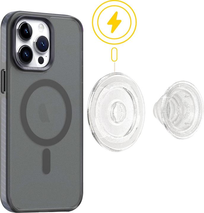 Produktbild PopSockets PopGrip for MagSafe Clear Glitter