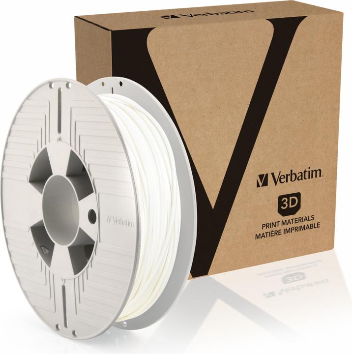 Actual product image Verbatim White, RAL 9003 (Carbon, PMMA, 2.85 mm, 500 g)