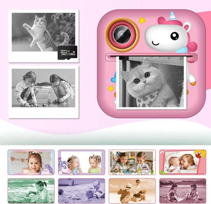 Produktbild Wozinsky WDT-03 Thermodrucker-Kamera für Kinder – Rosa