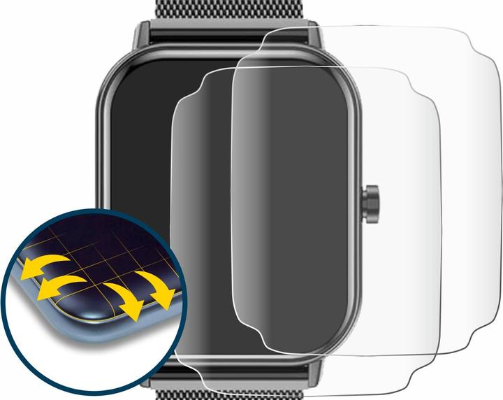 Actual product image BROTECT Fullscreen Protective Film Screen Protector Film Clear Transparent
