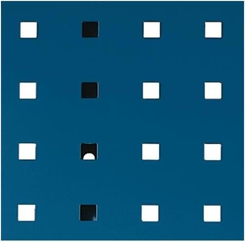 Bott Perforated panel W457xL1486mm gentian blue, RAL 5010