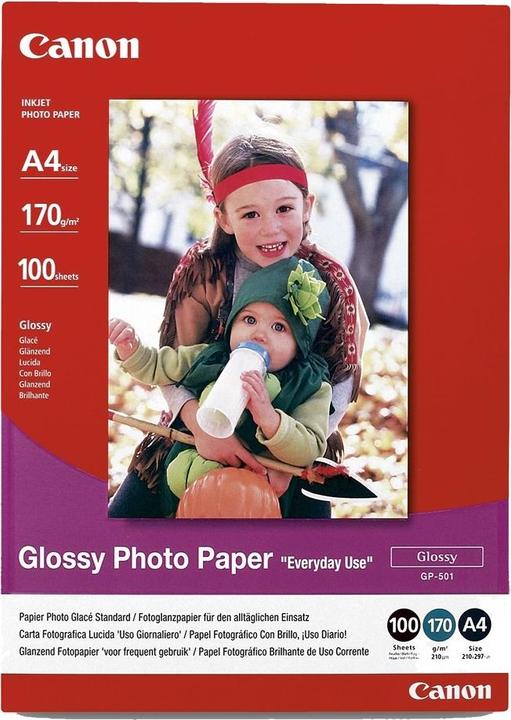 Actual product image Canon GP-501 Glossy Photo (200 g/m², A4, 100 x)