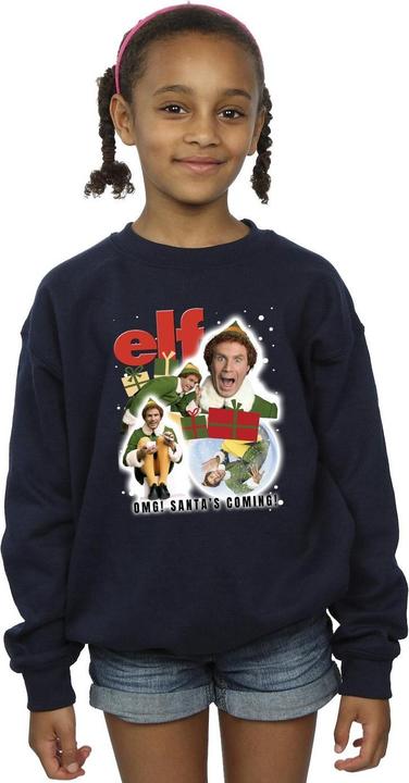 Produktbild Elf Buddy Collage Sweatshirt Mädchen (152, 158)