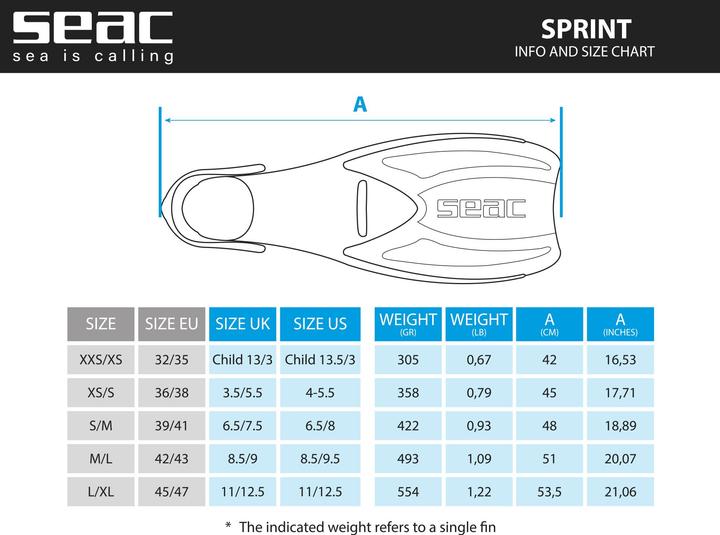 Produktbild Seac Sprint (36 - 38)