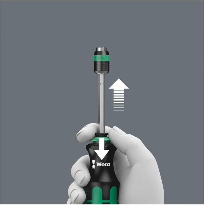 Productafbeelding Wera 817 BitsHandhouder Rapidaptor snelspanboorhouder (Zeshoekig)