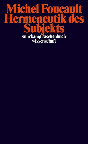 Produktbild Hermeneutik des Subjekts (Deutsch, Michel Foucault, 2009)