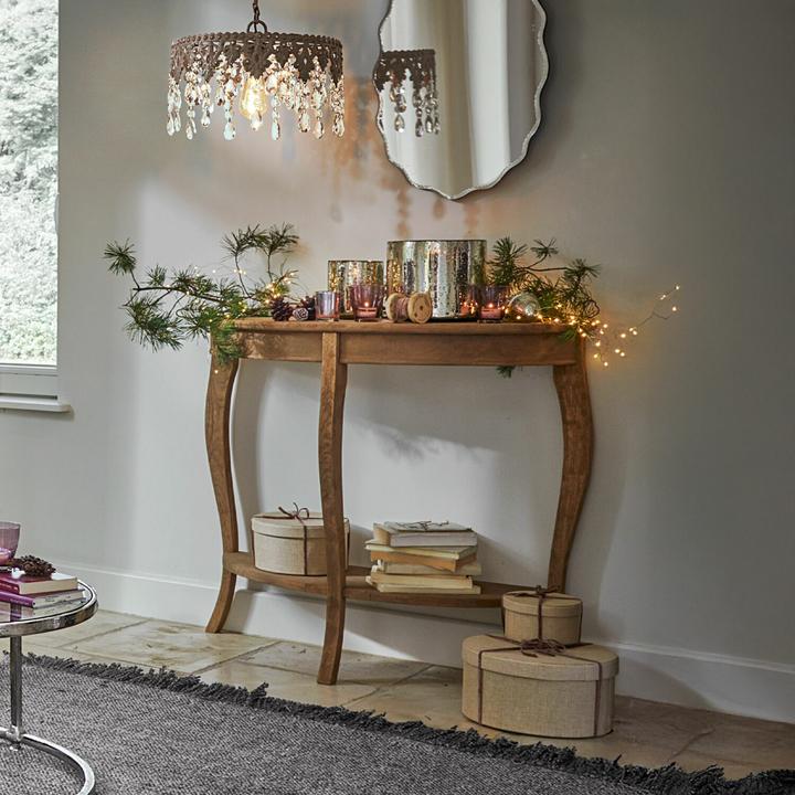 Produktbild Loberon Konsole Crowley braun (90 x 35 x 82 cm)