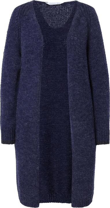 Actual product image Janet & Joyce Long-Strickjacke, offene Form, Grobstrick (46, 48)