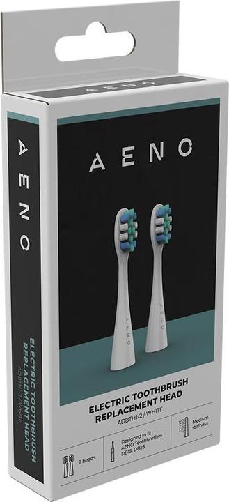 Immagine prodotto Aeno Testine di ricambio ADBTH1-2 per spazzolini Sonic DB1S bianchi, 2 pezzi, setole DuPont (2x)