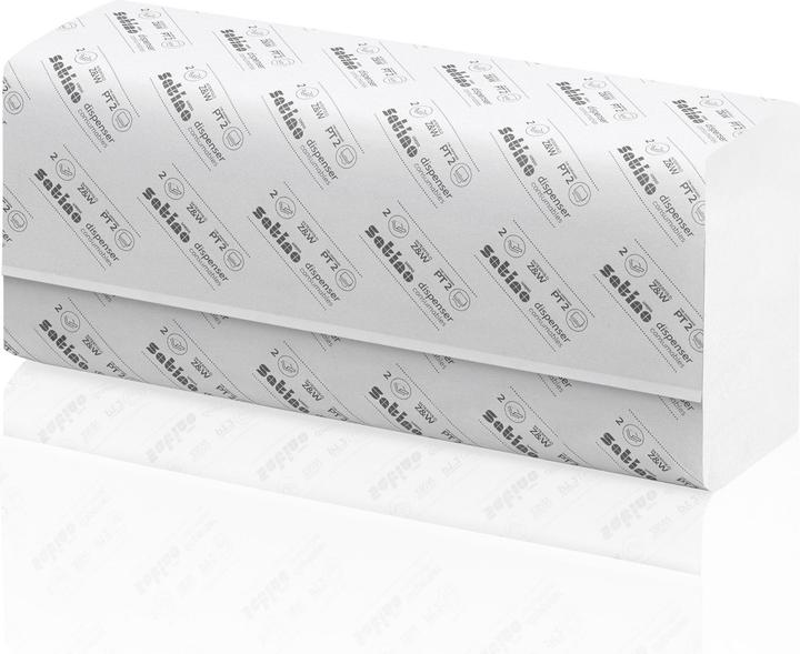 Actual product image Wepa prestige towel paper - 274980 - PT2 compatible - 3000 sheets - 2-ply - cellulose (3000 x)