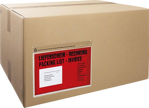 Produktbild kaiserkraft Recycling-Dokumententaschen (DIN lang, 1000 Stk.)