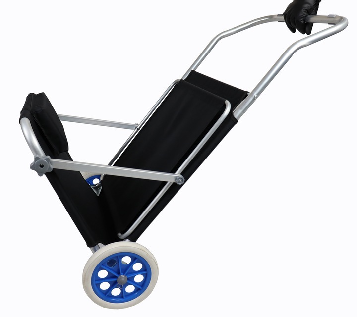 Productafbeelding VCM Ligstoel met wieltjes en zonnekap (165 cm)